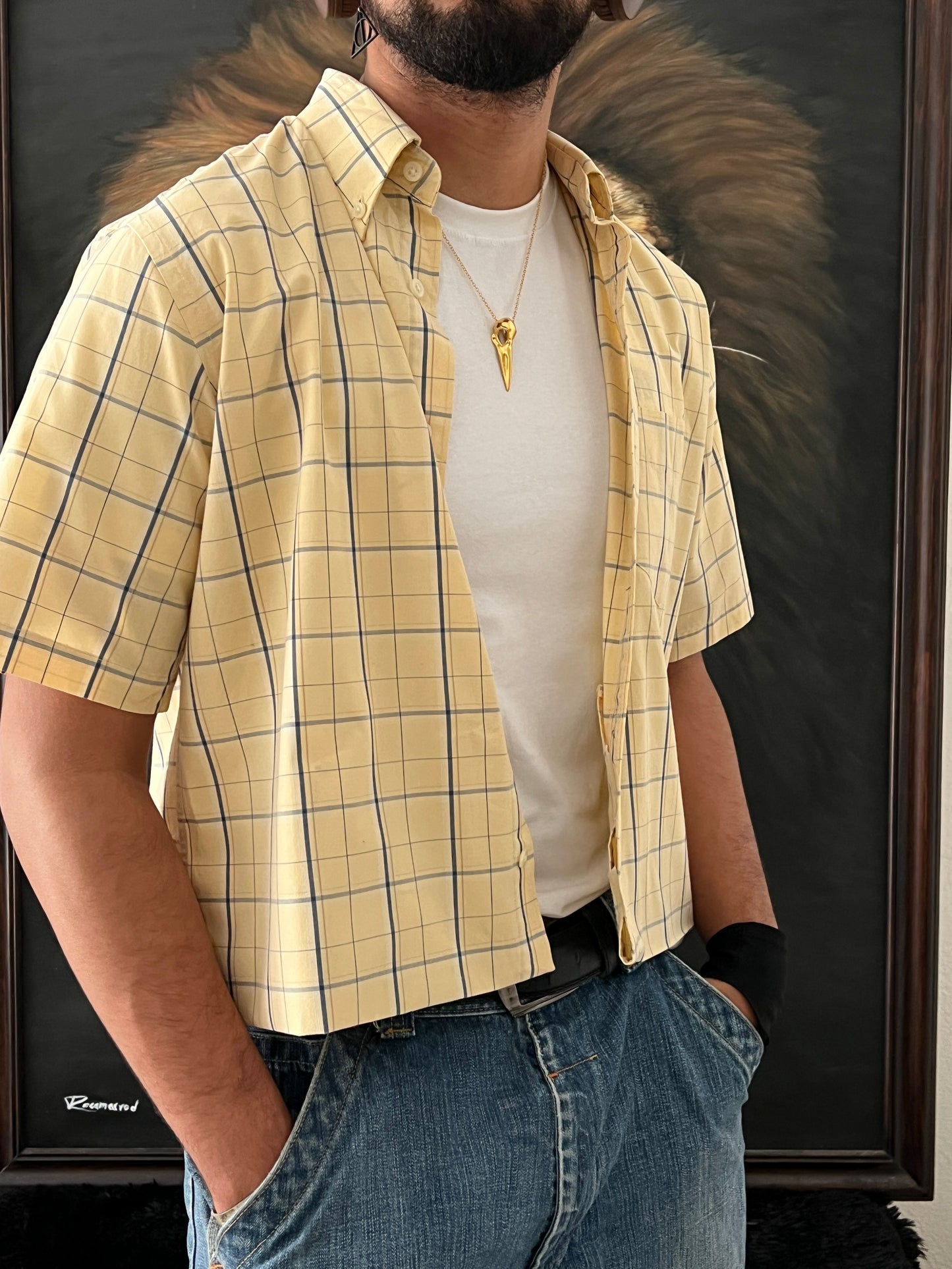 Dockers shirt / cropped fit (M)