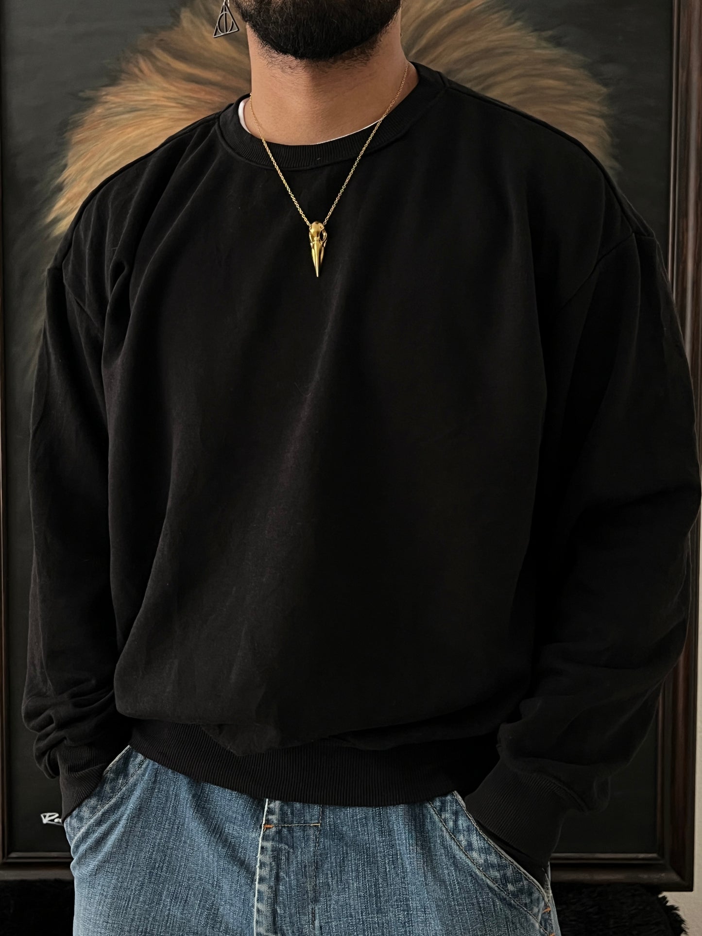 Relaxed sweater H&M (M)