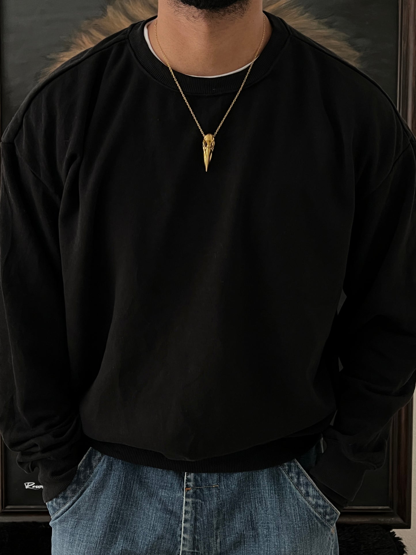 Relaxed sweater H&M (M)