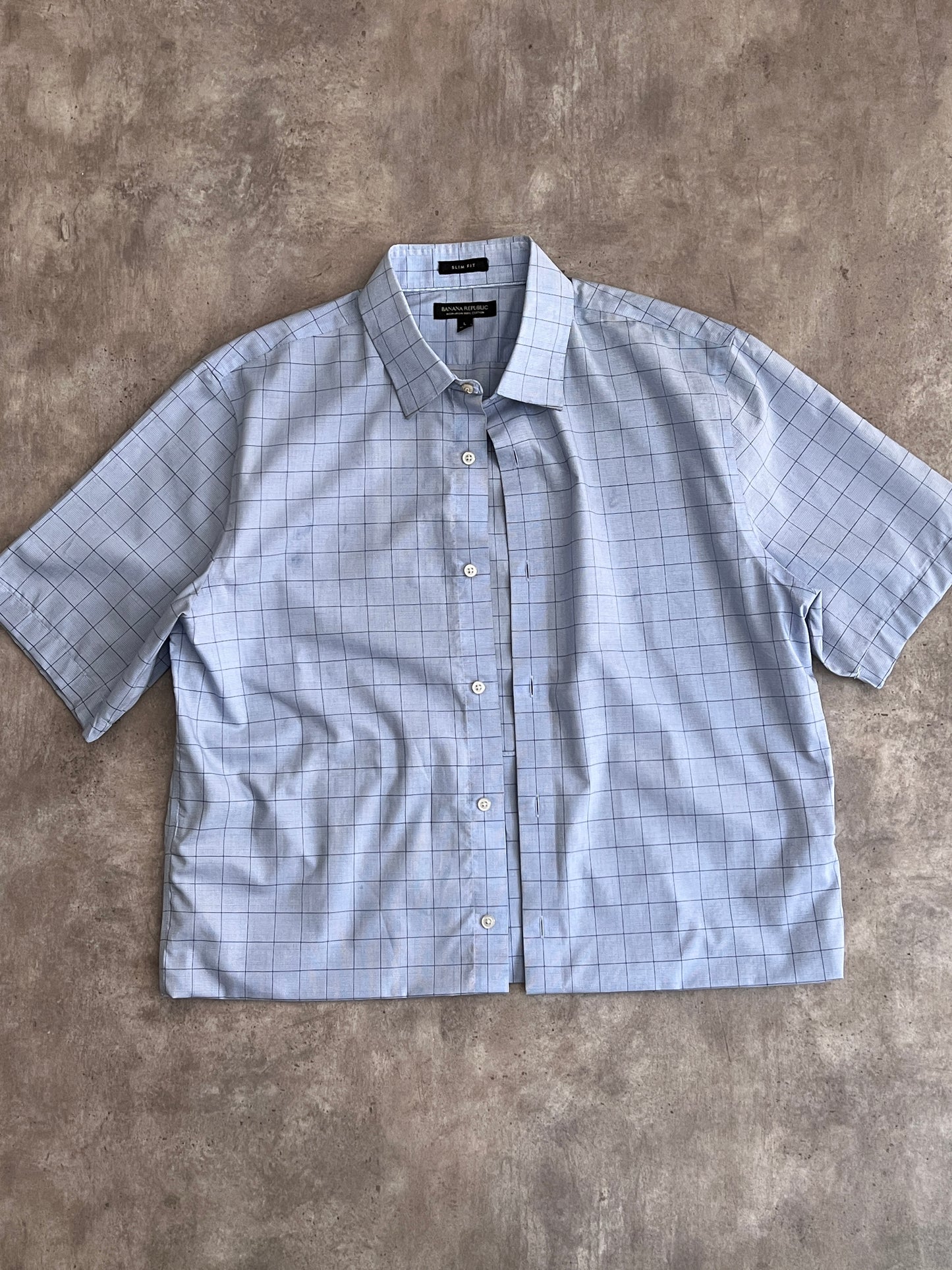 BR shirt / cropped fit (L)