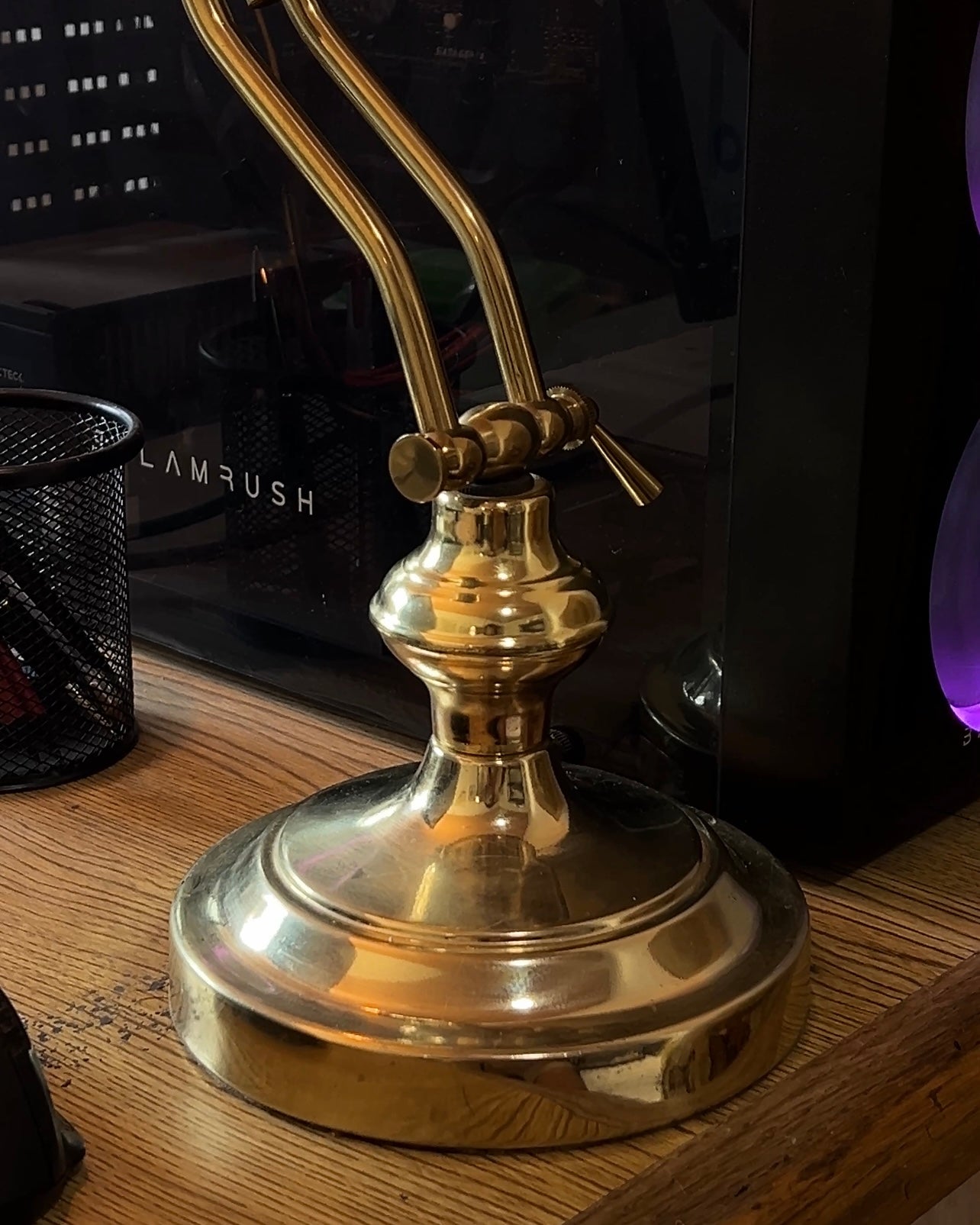 Lámpara vintage de brazo ajustable