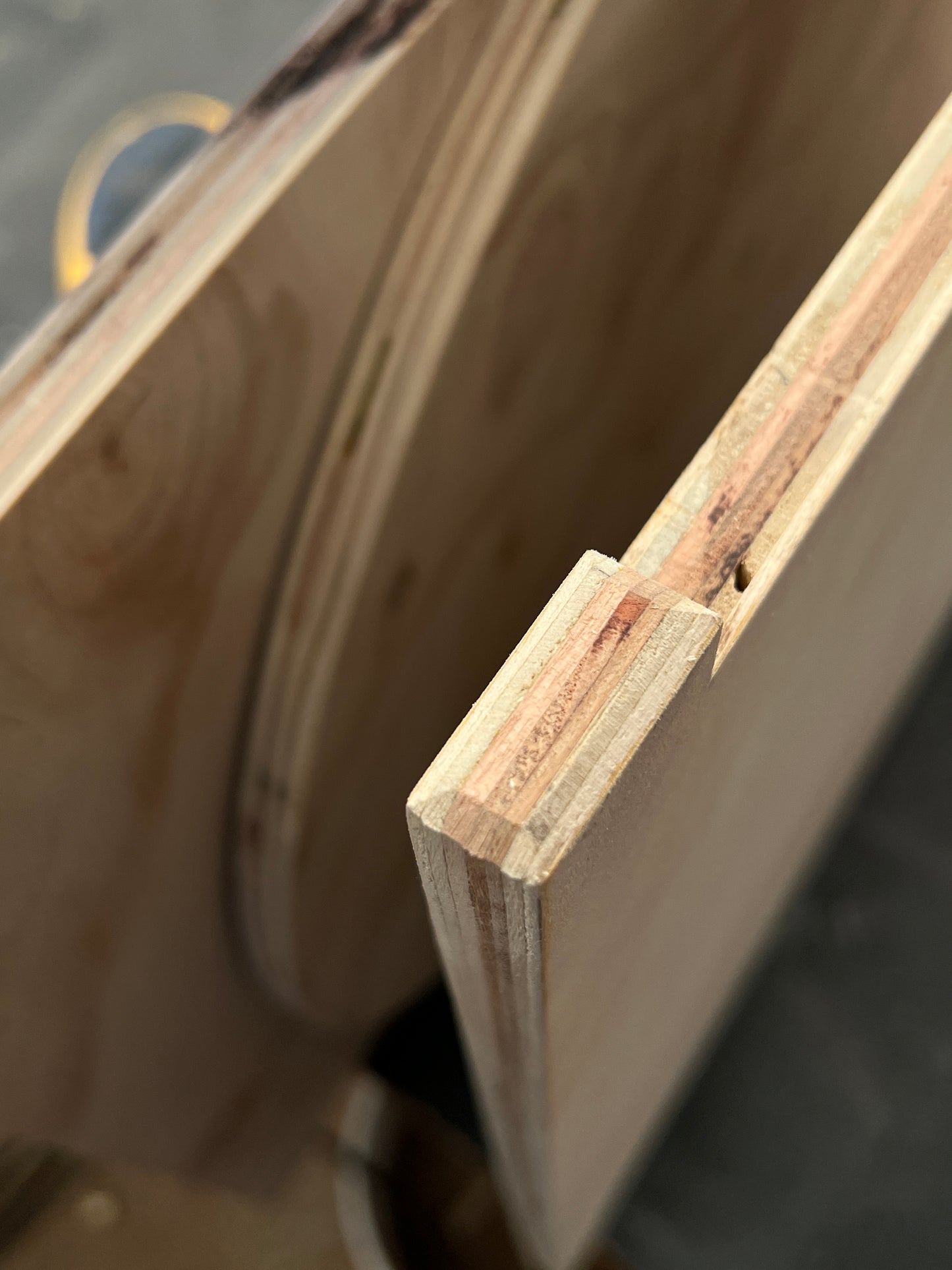 Wood Side Table
