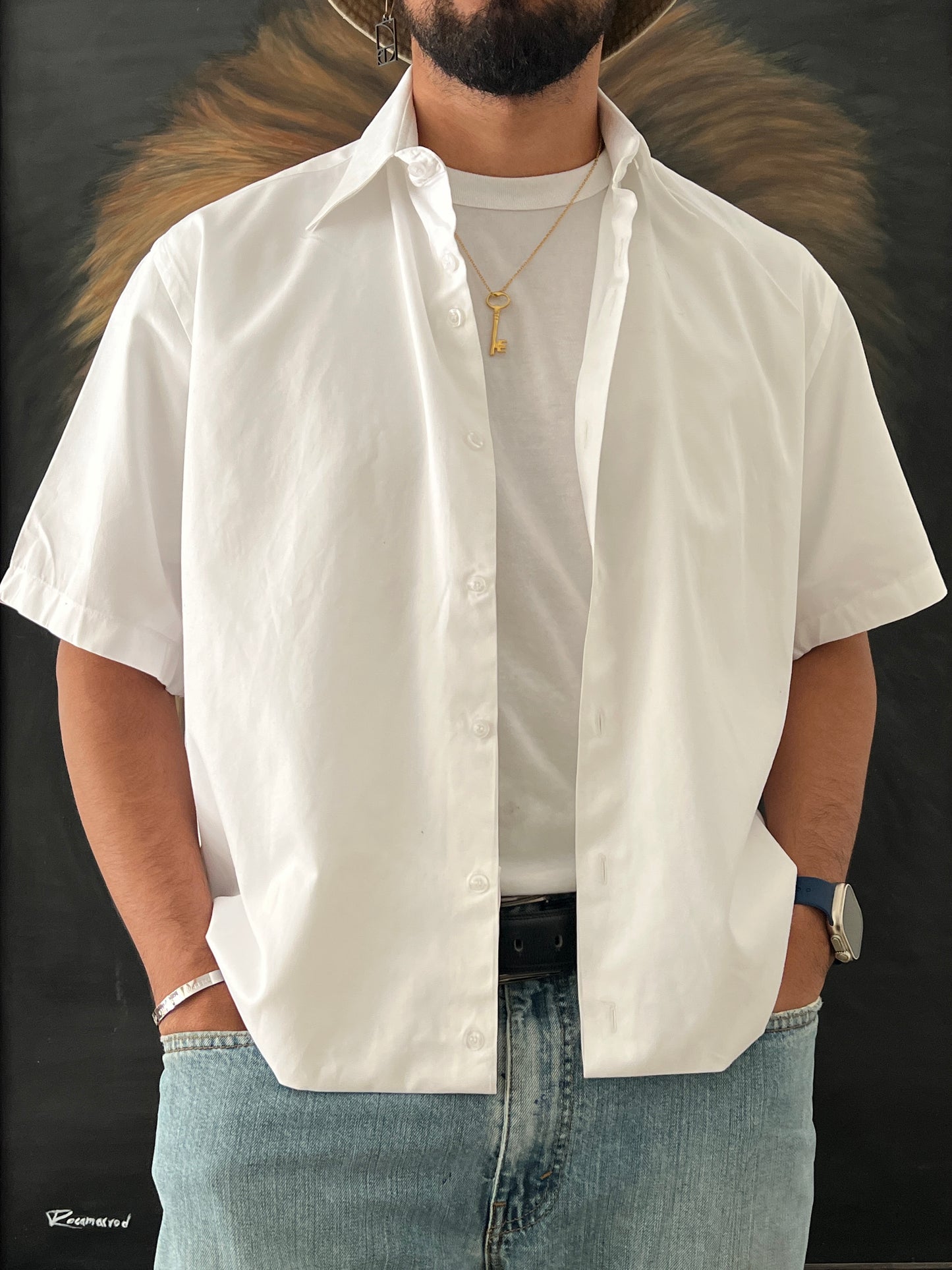 Shirt / Boxy Fit (L)