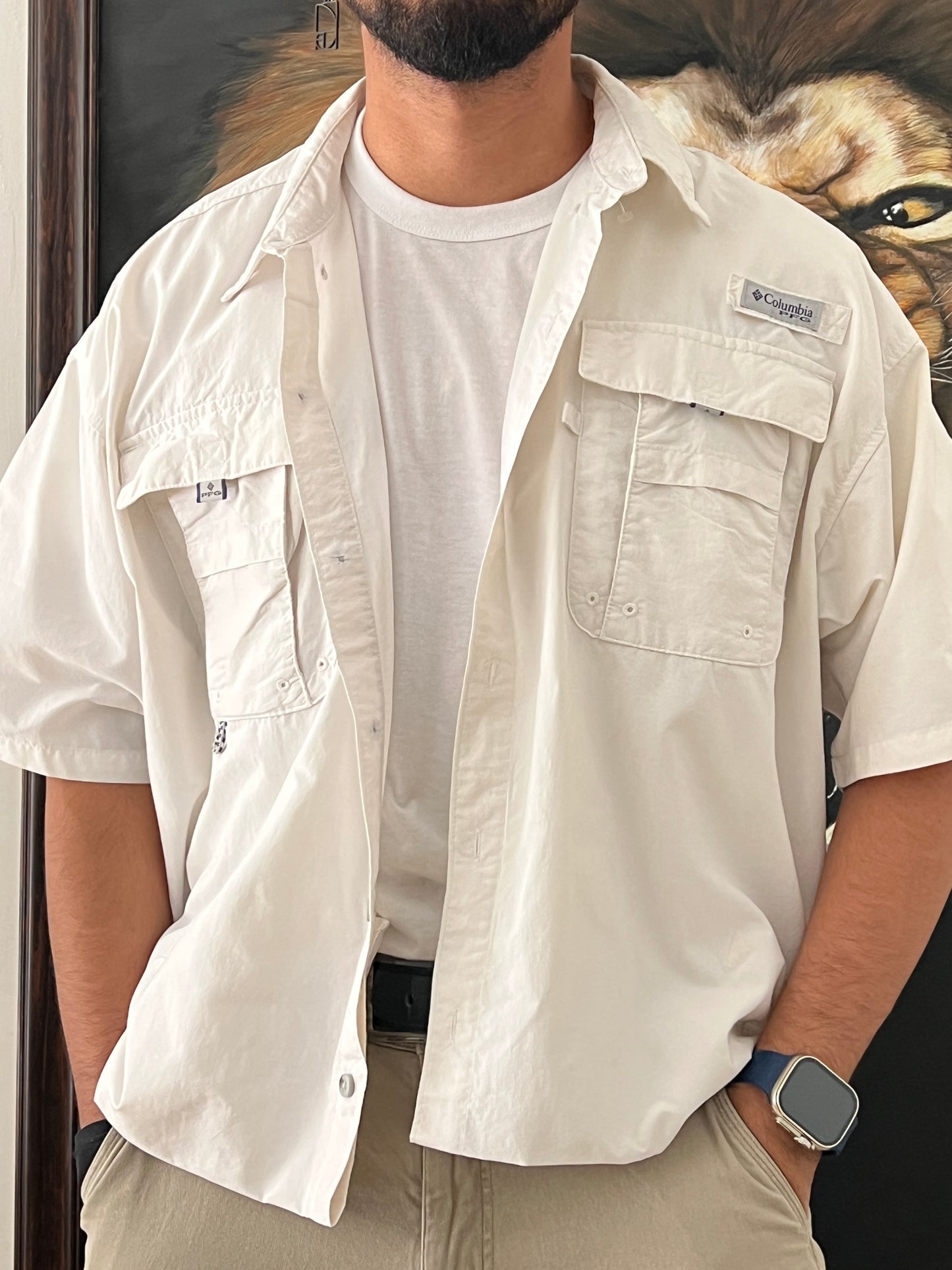 White Shirt / boxy fit (XL)