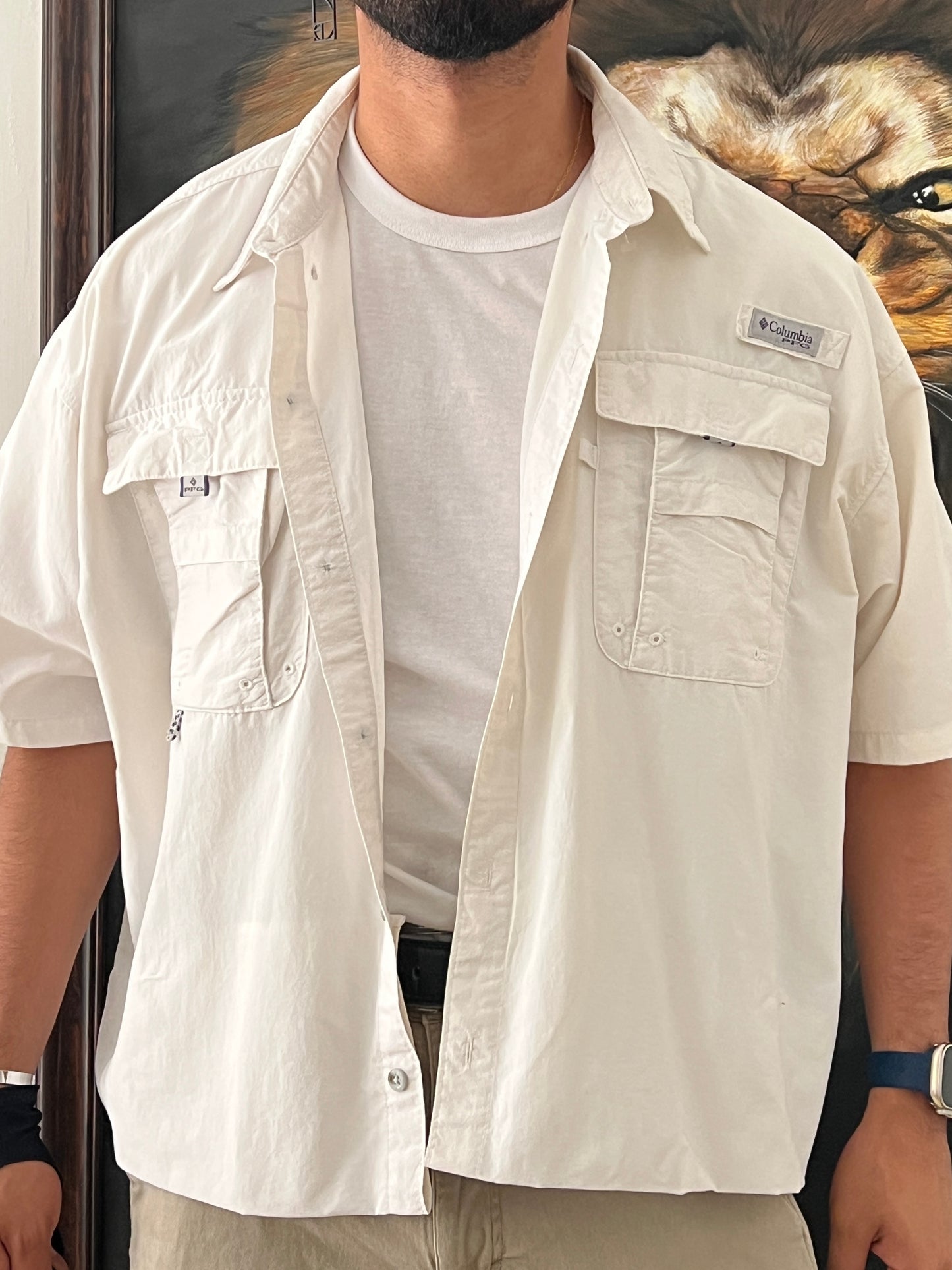 White Shirt / boxy fit (XL)