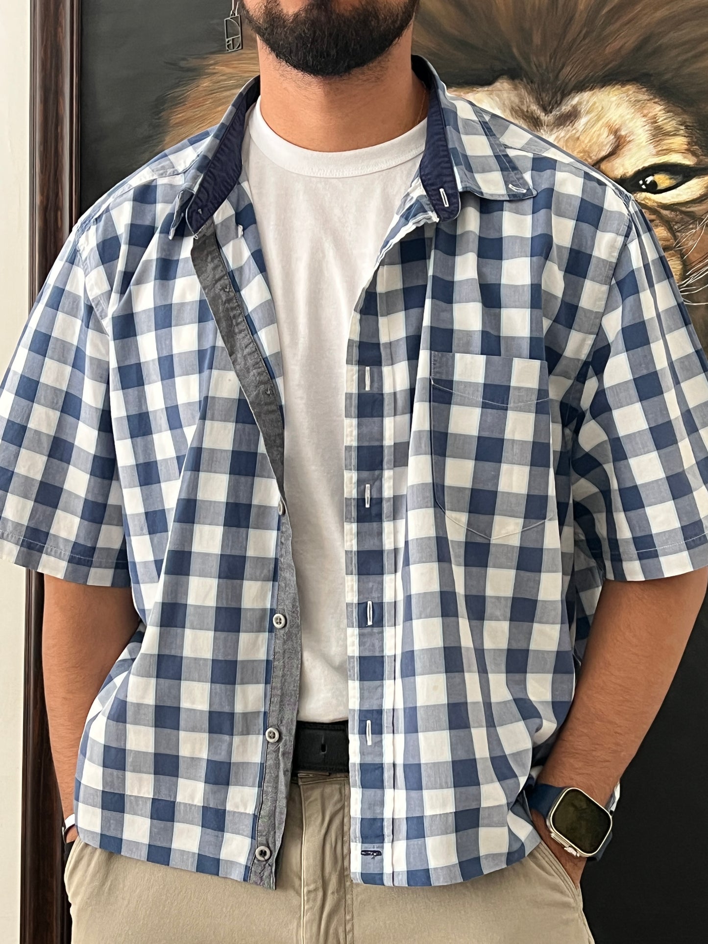 Nautica Shirt / Boxy Fit (L)