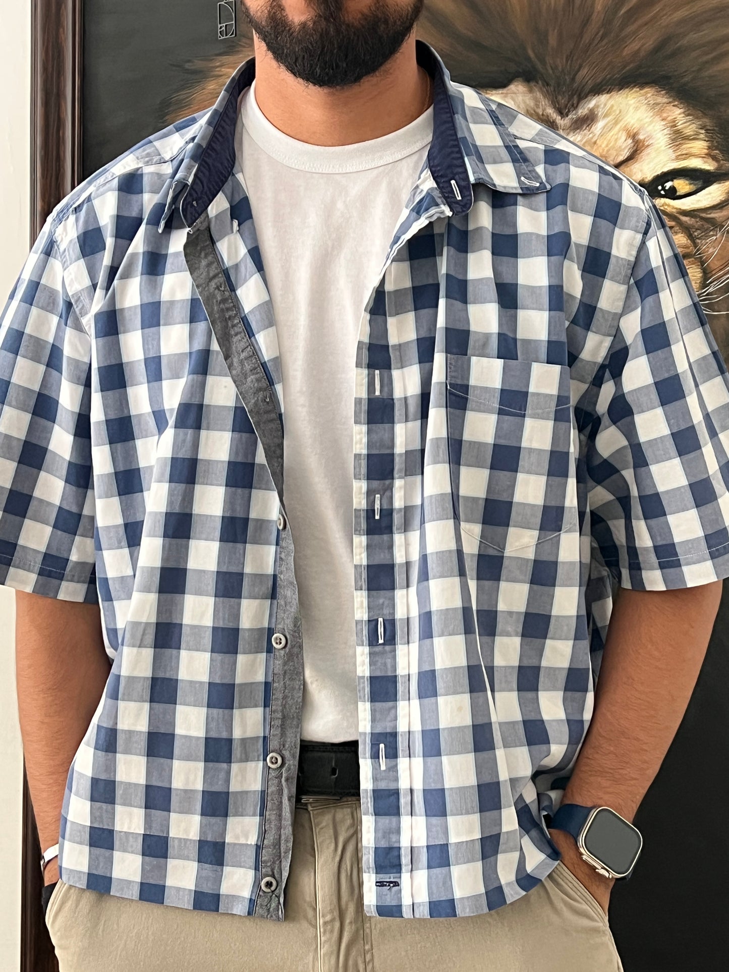 Nautica Shirt / Boxy Fit (L)