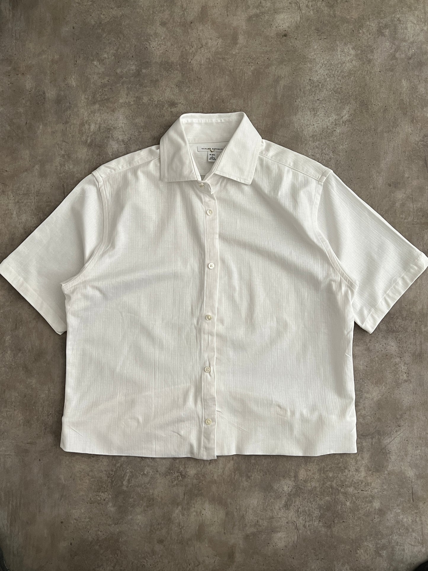 BR White Shirt / Boxy Fit (L)