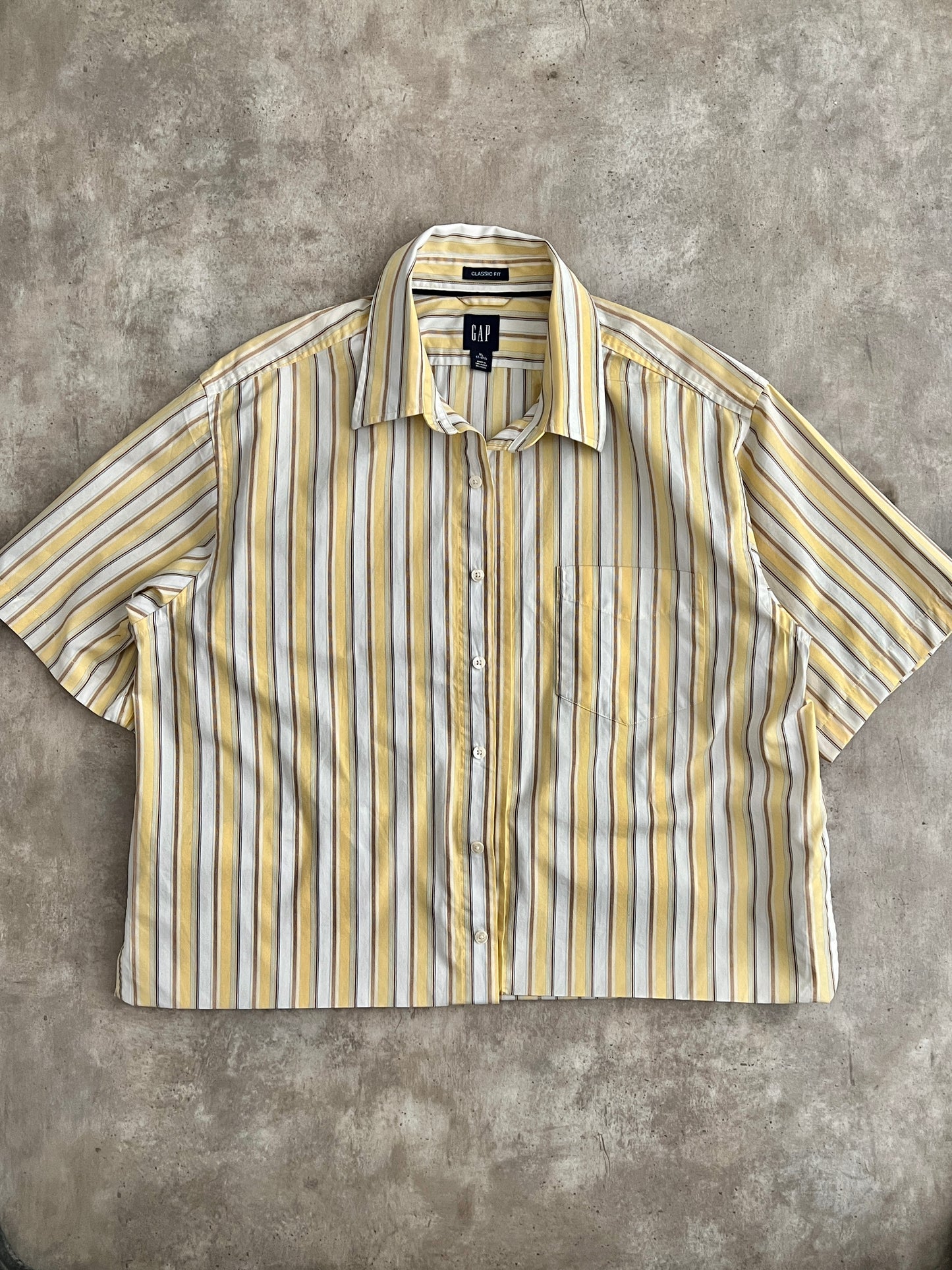 GAP Striped Shirt / boxy fit (L)