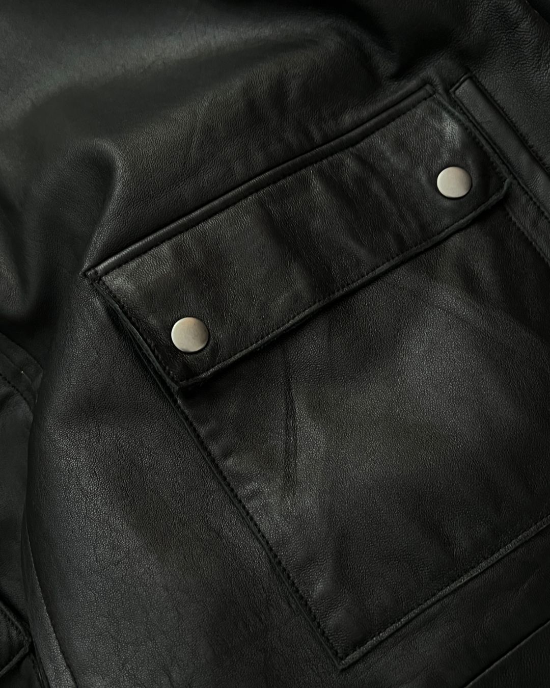 WORK LEATHER JACKET (XL)