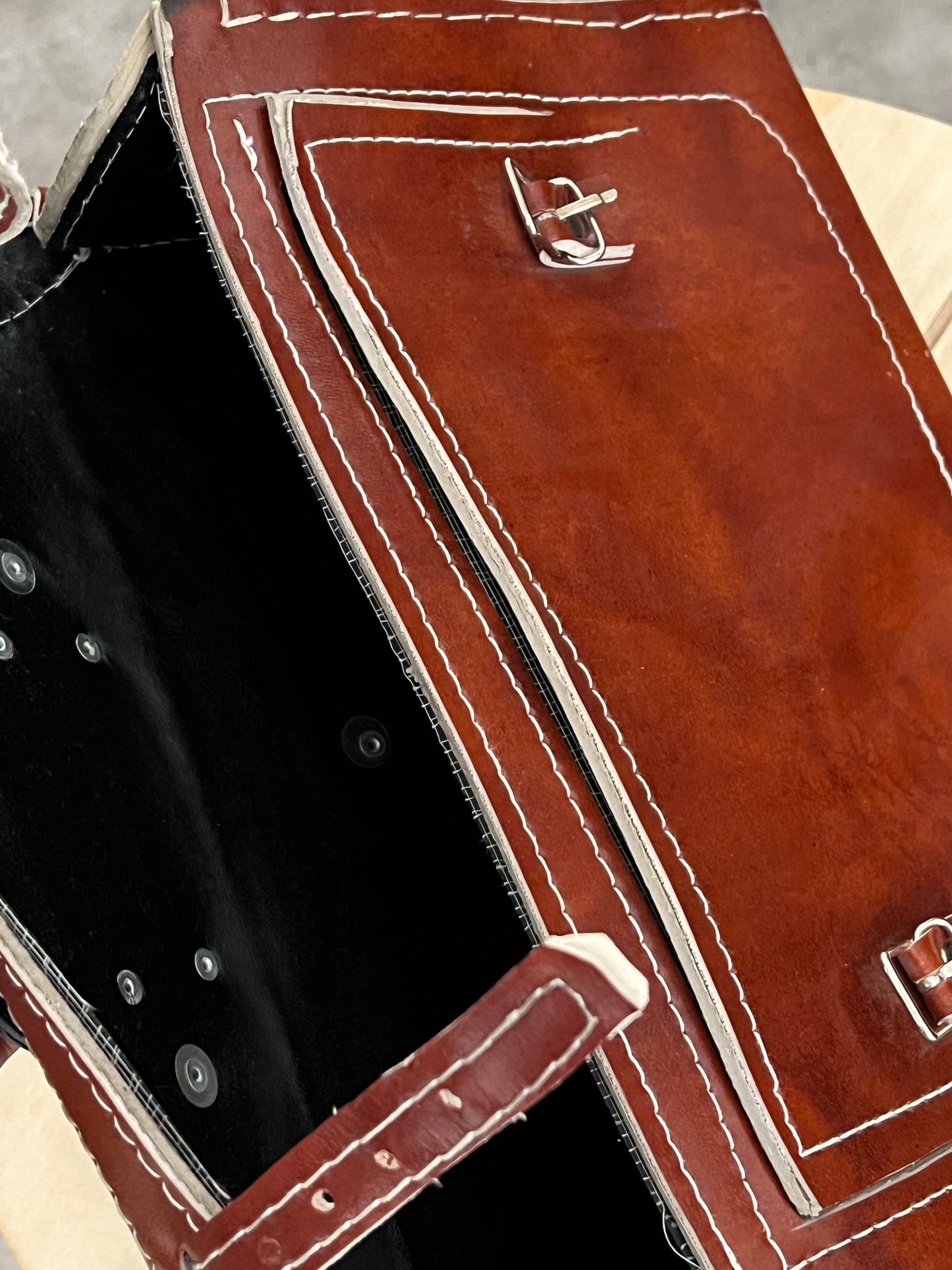 Vintage Leather Backpack (Chica)