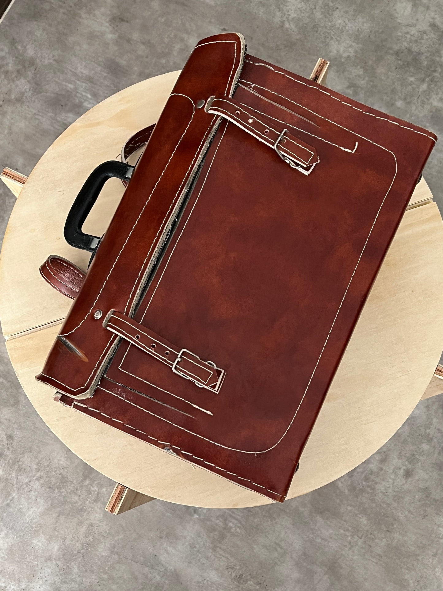 Vintage Leather Backpack (Grande)