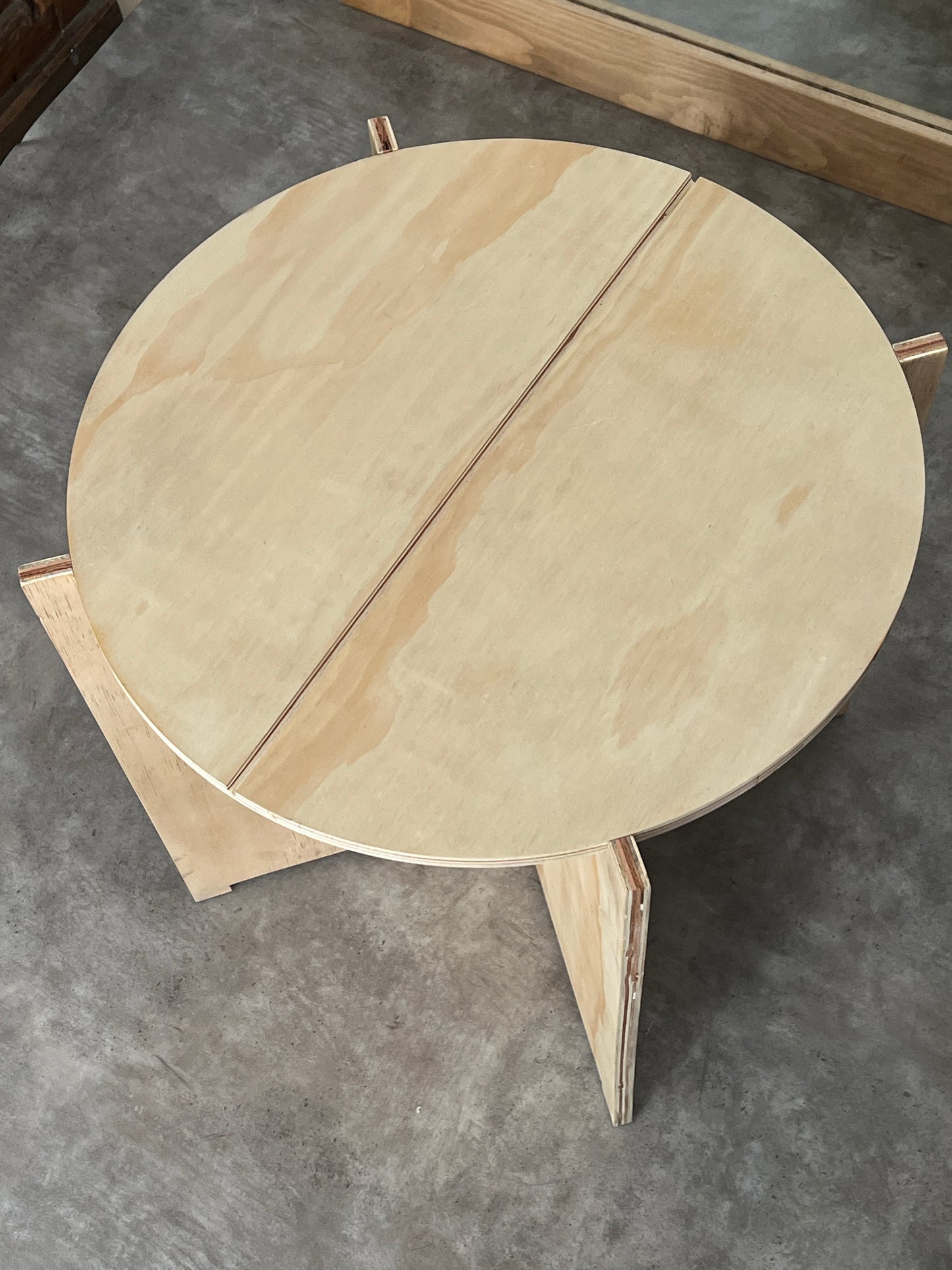 Wood Side Table