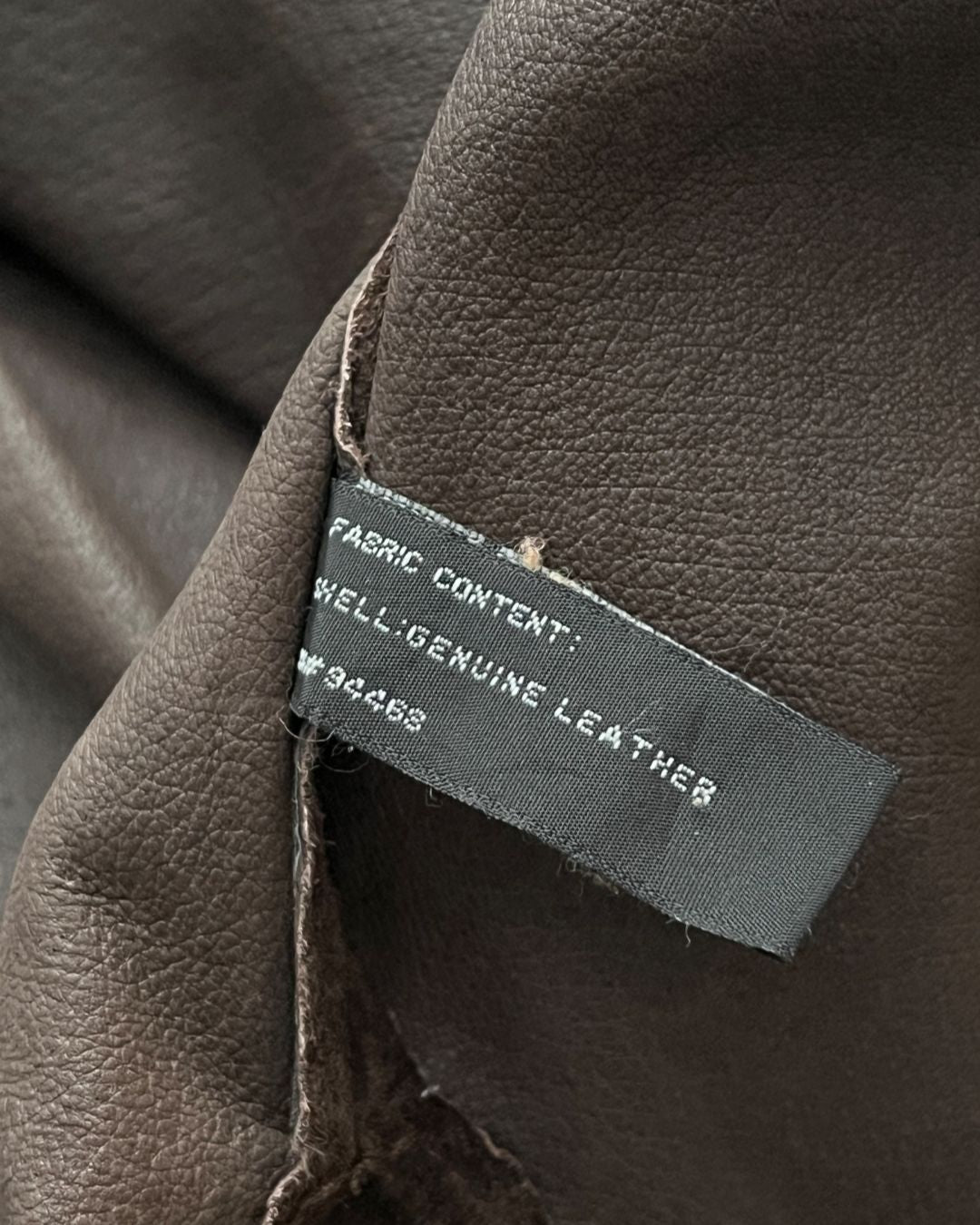 WORK LEATHER SHIRT (L)