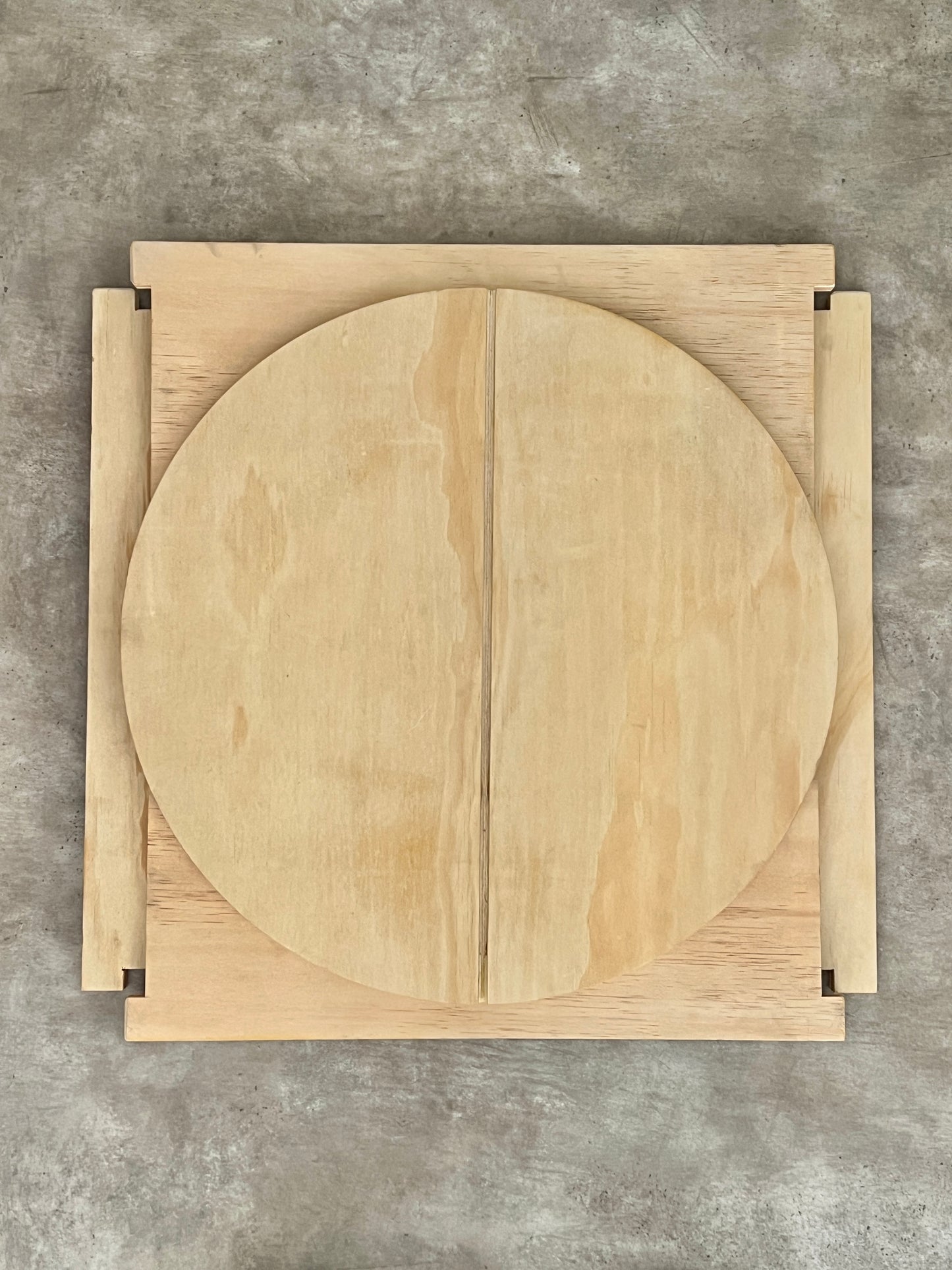 Wood Side Table