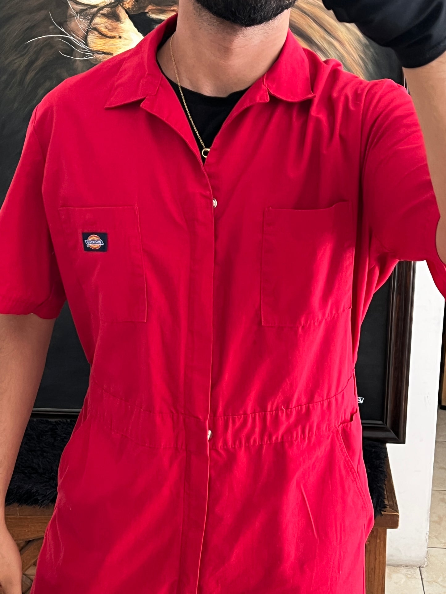 Overall Dickies Rojo (M)