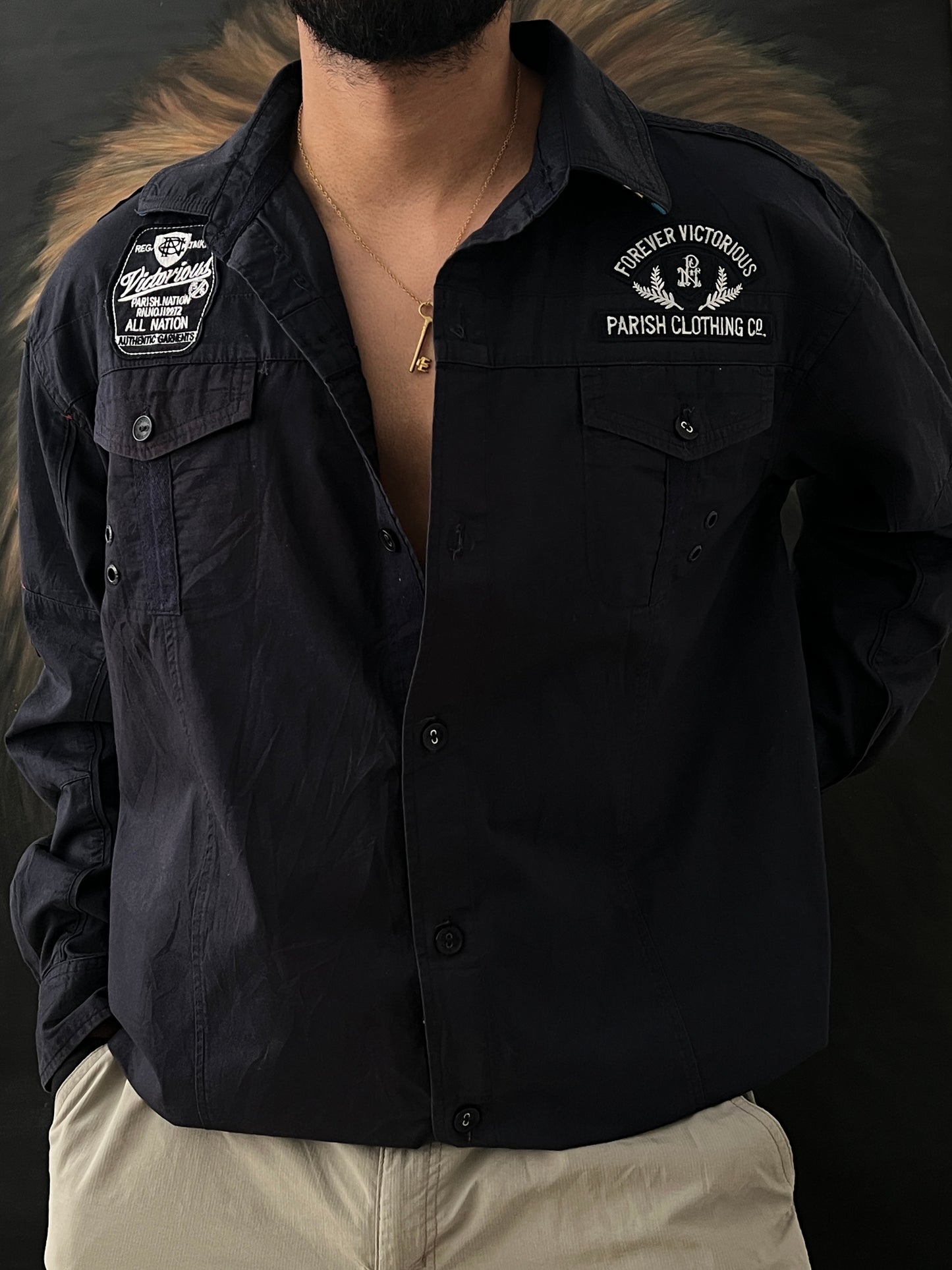 Work Shirt Parish Clothing (L)