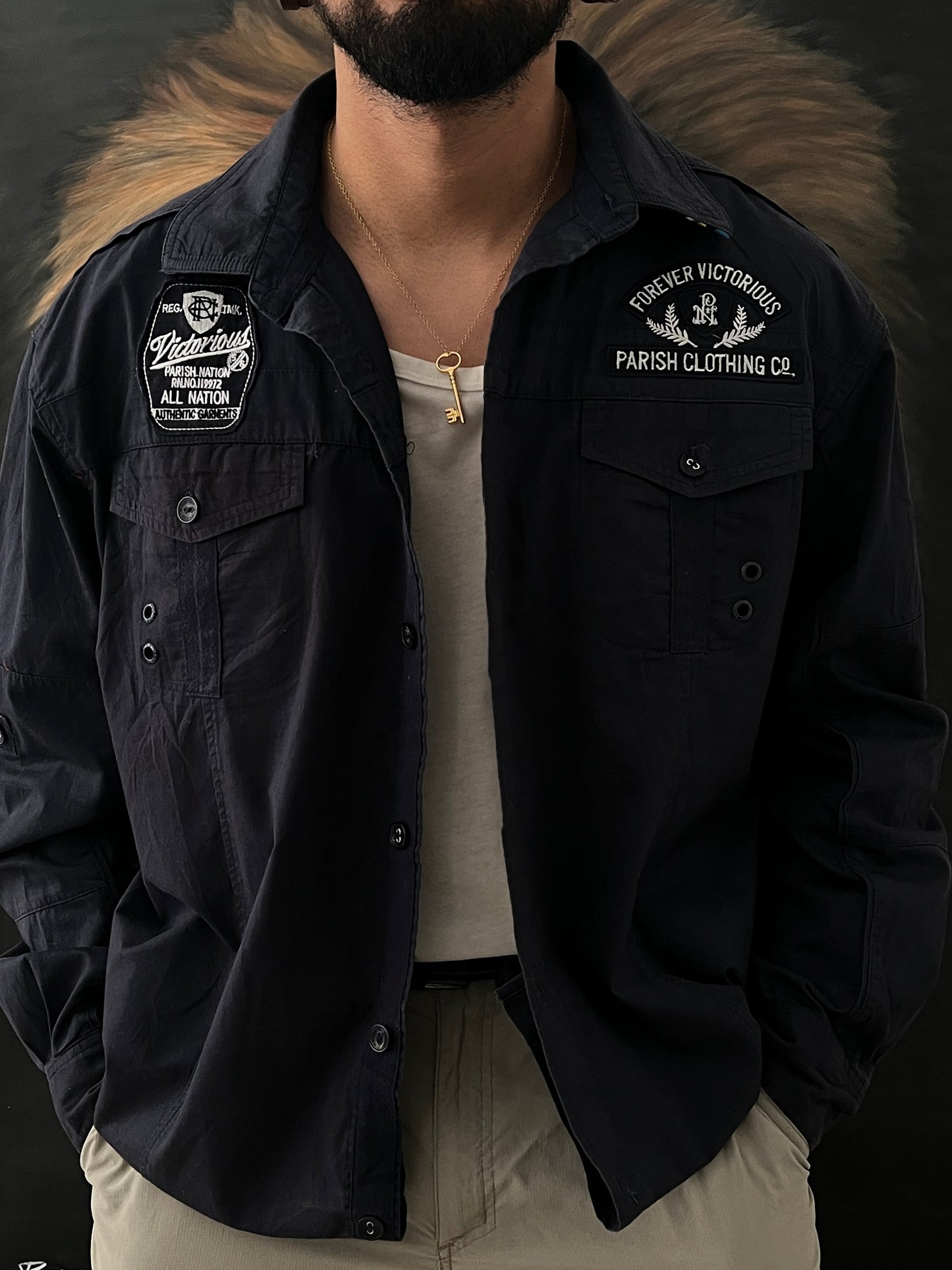 Work Shirt Parish Clothing (L)