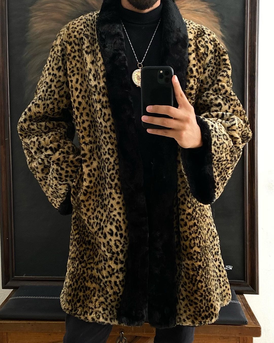 Abrígazo animal print