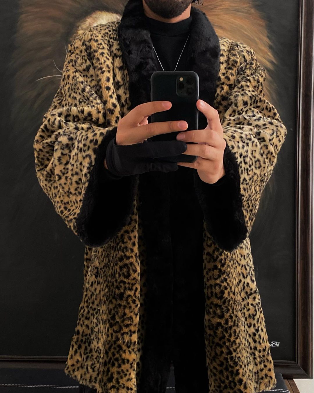 Abrígazo animal print