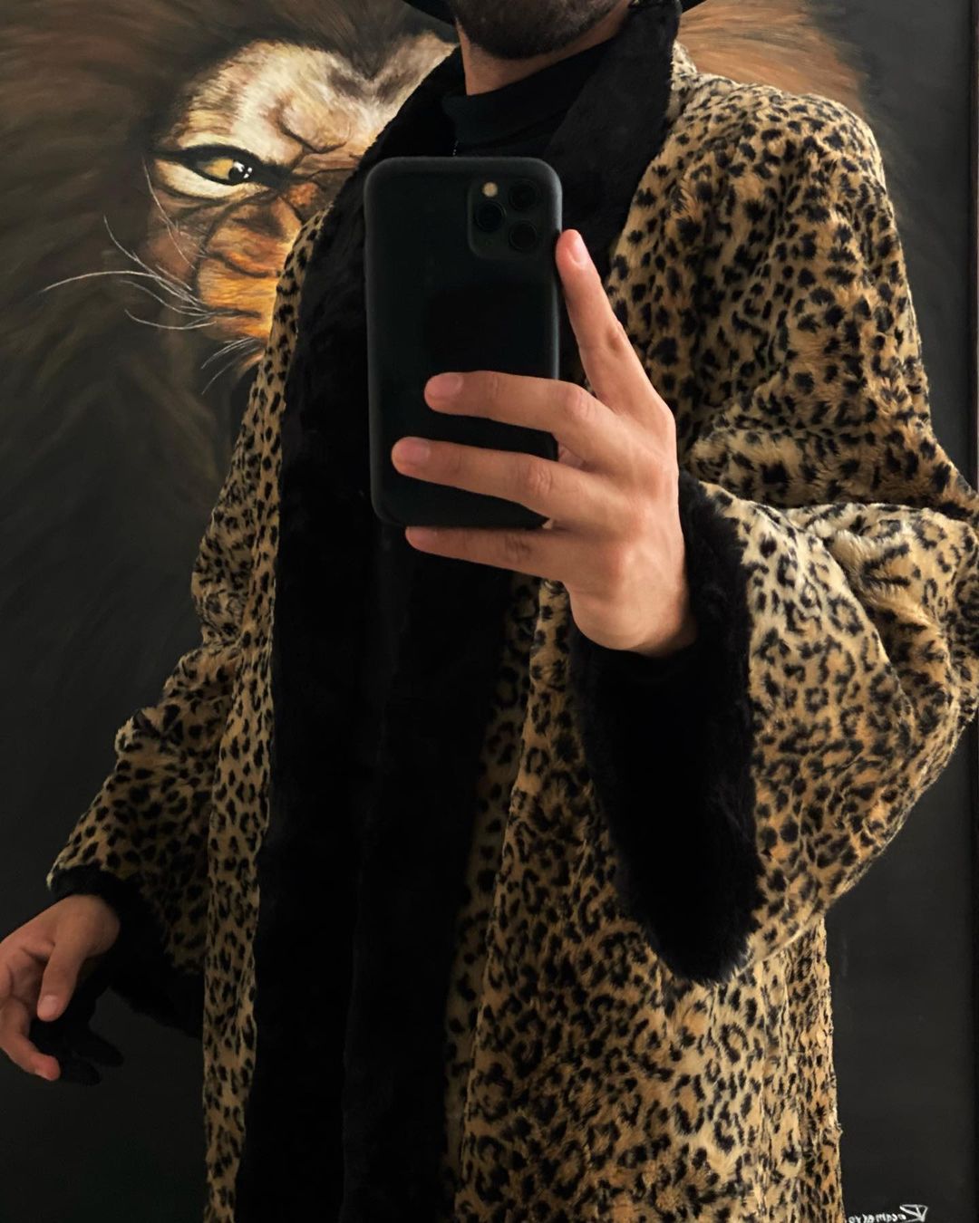 Abrígazo animal print