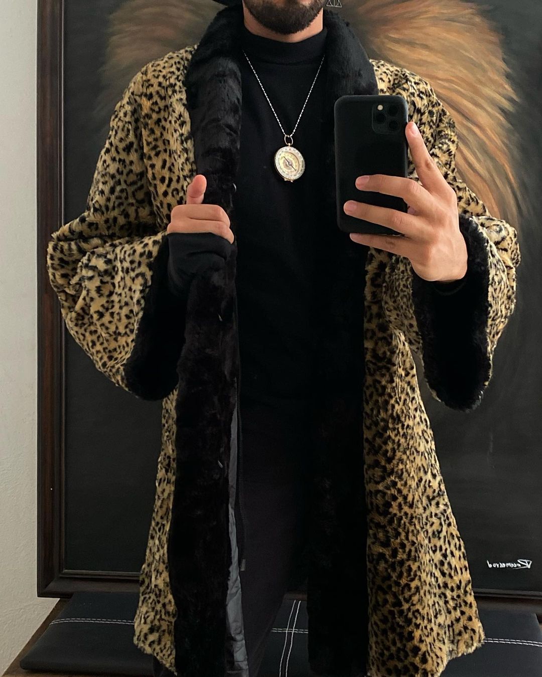 Abrígazo animal print