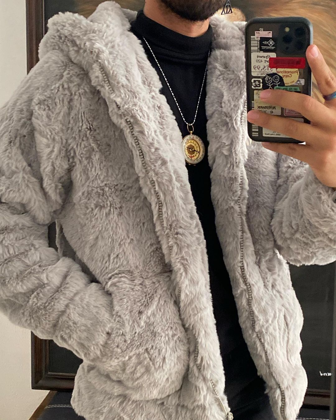 Abrigo Faux Fur SMFK