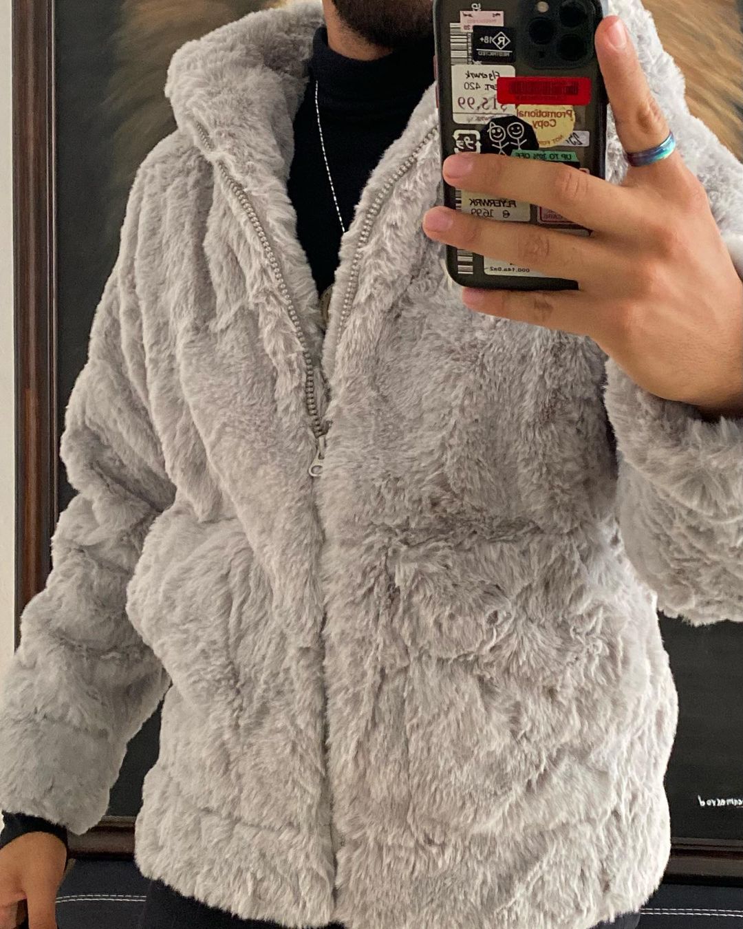 Abrigo Faux Fur SMFK