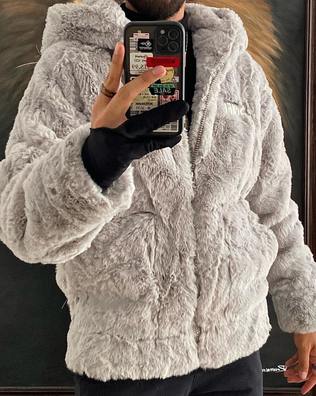 Abrigo Faux Fur SMFK
