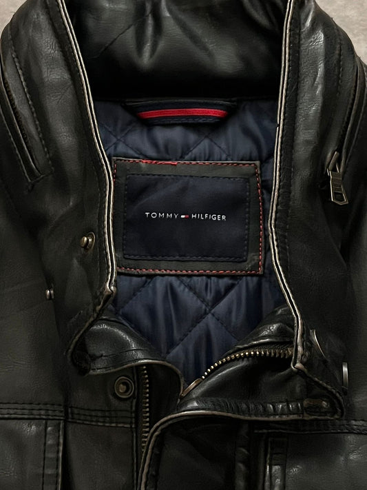 Tommy Hilfiger Leather Jacket (M)