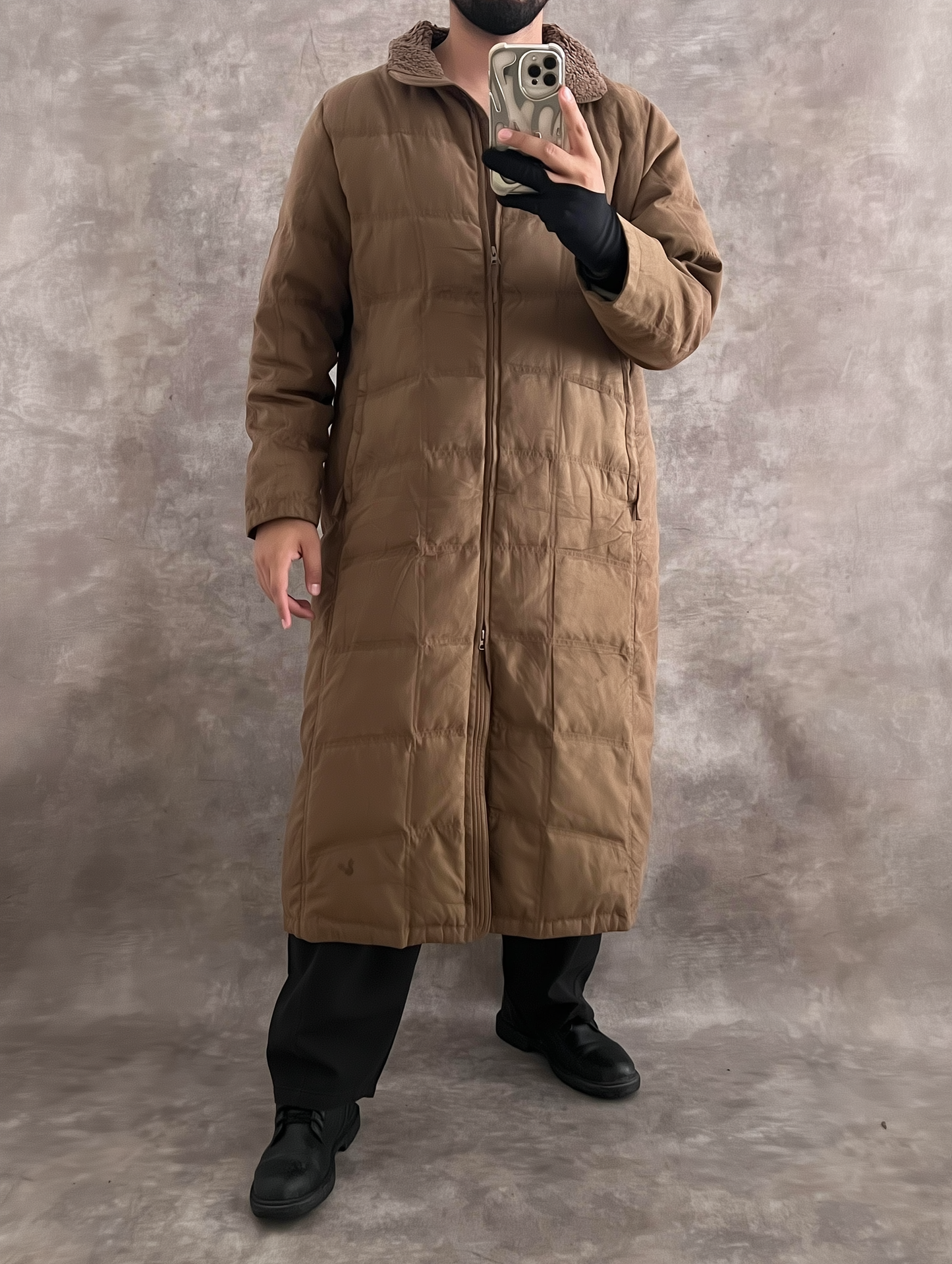 Puffer Long Jacket (M)