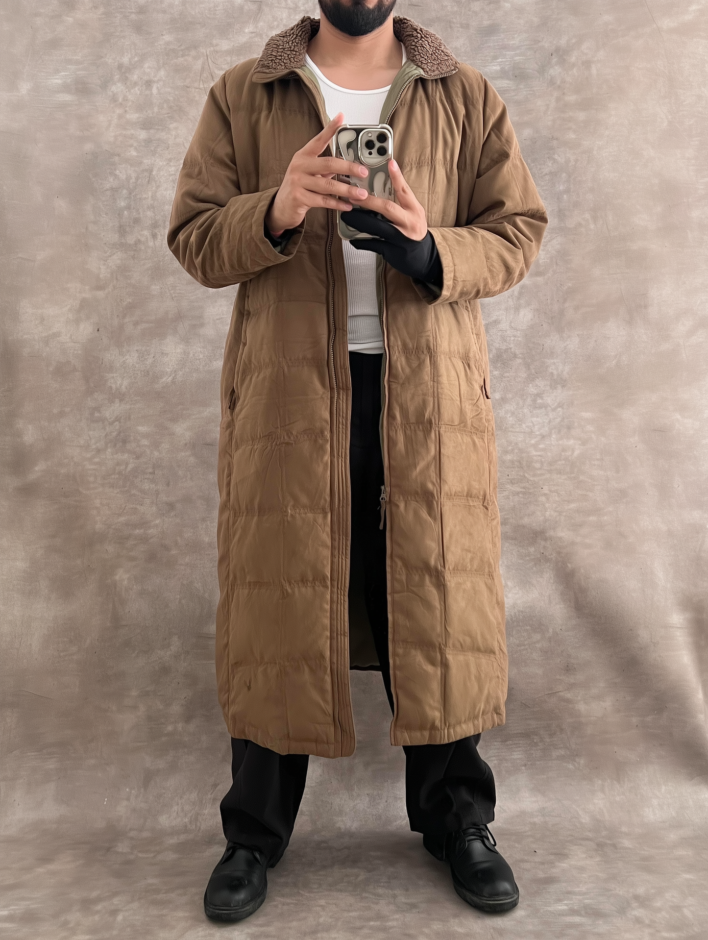 Puffer Long Jacket (M)