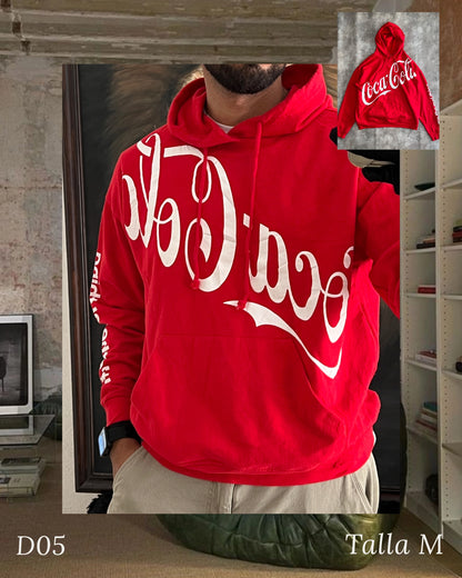 Coca-cola hoodie (M)