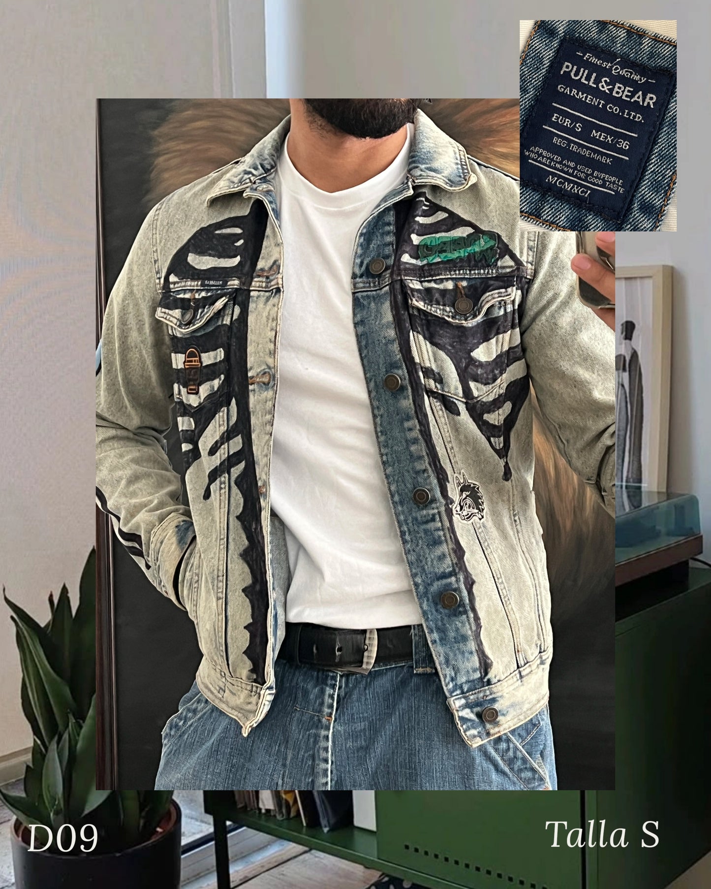 Denim Jacket P&B (S)