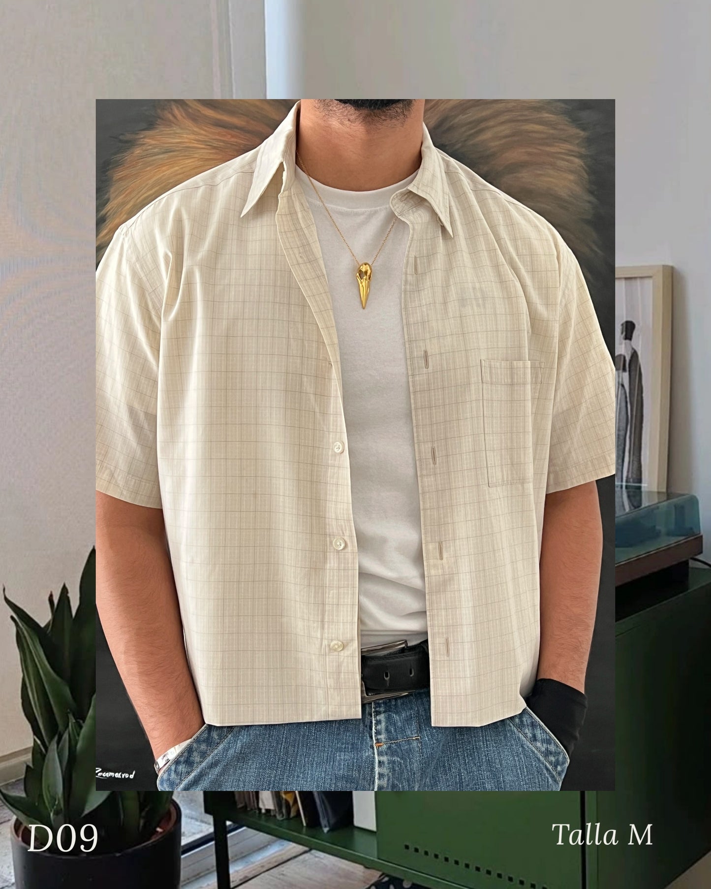 Dockers shirt / cropped fit (M)