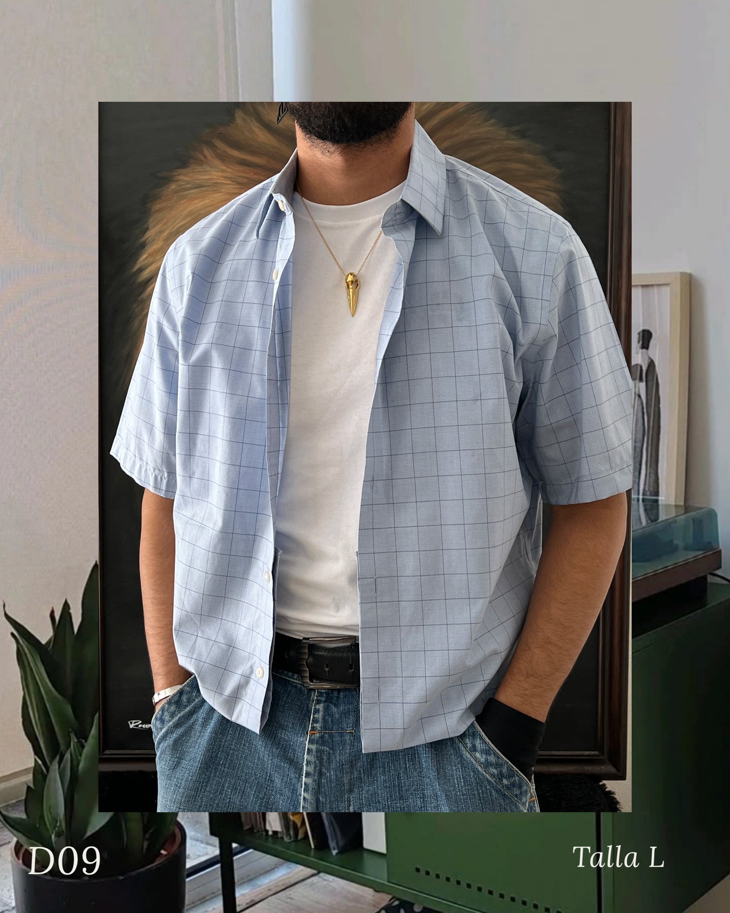 BR shirt / cropped fit (L)