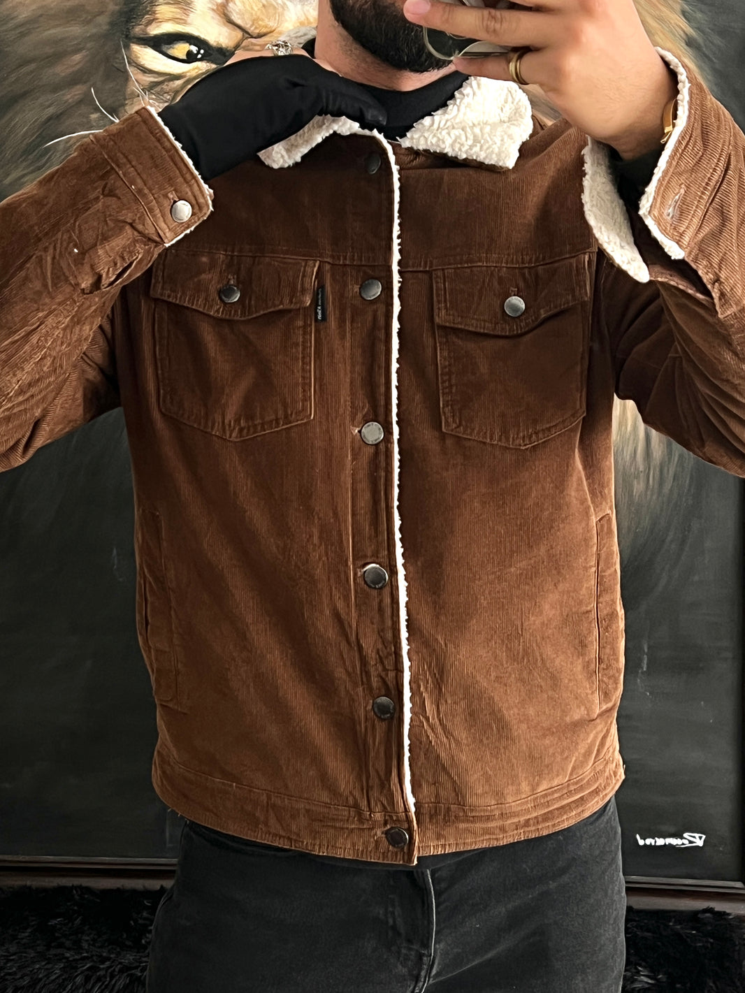 Sherpa jacket Calvin Klein (M)