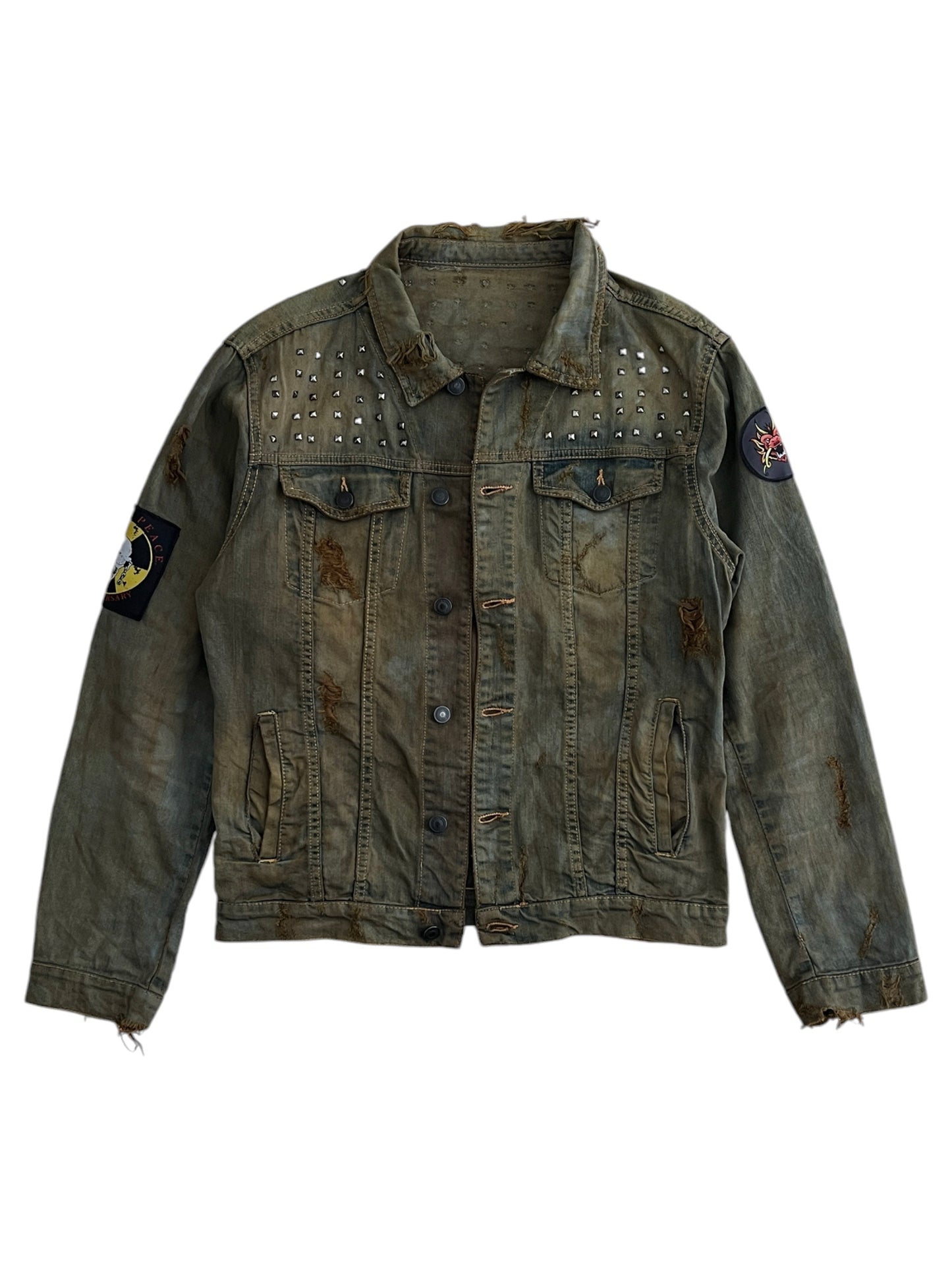 Vintage distressed jacket (S/M)