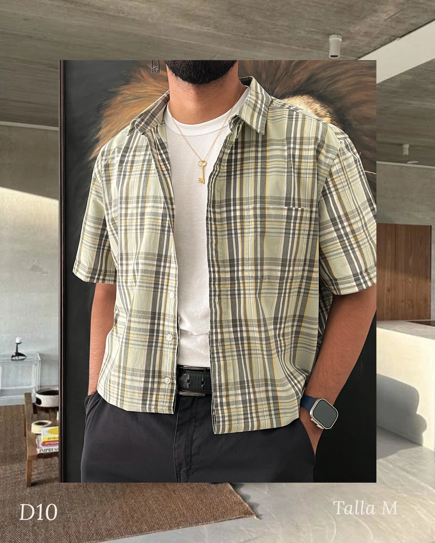 Shirt / boxy fit (M)