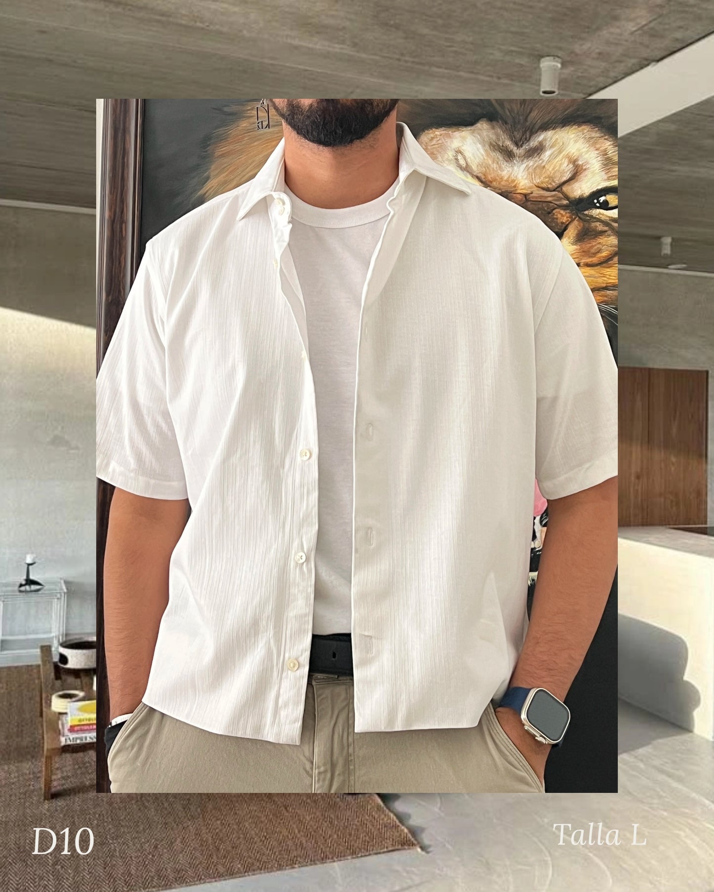 BR White Shirt / boxy fit (L)