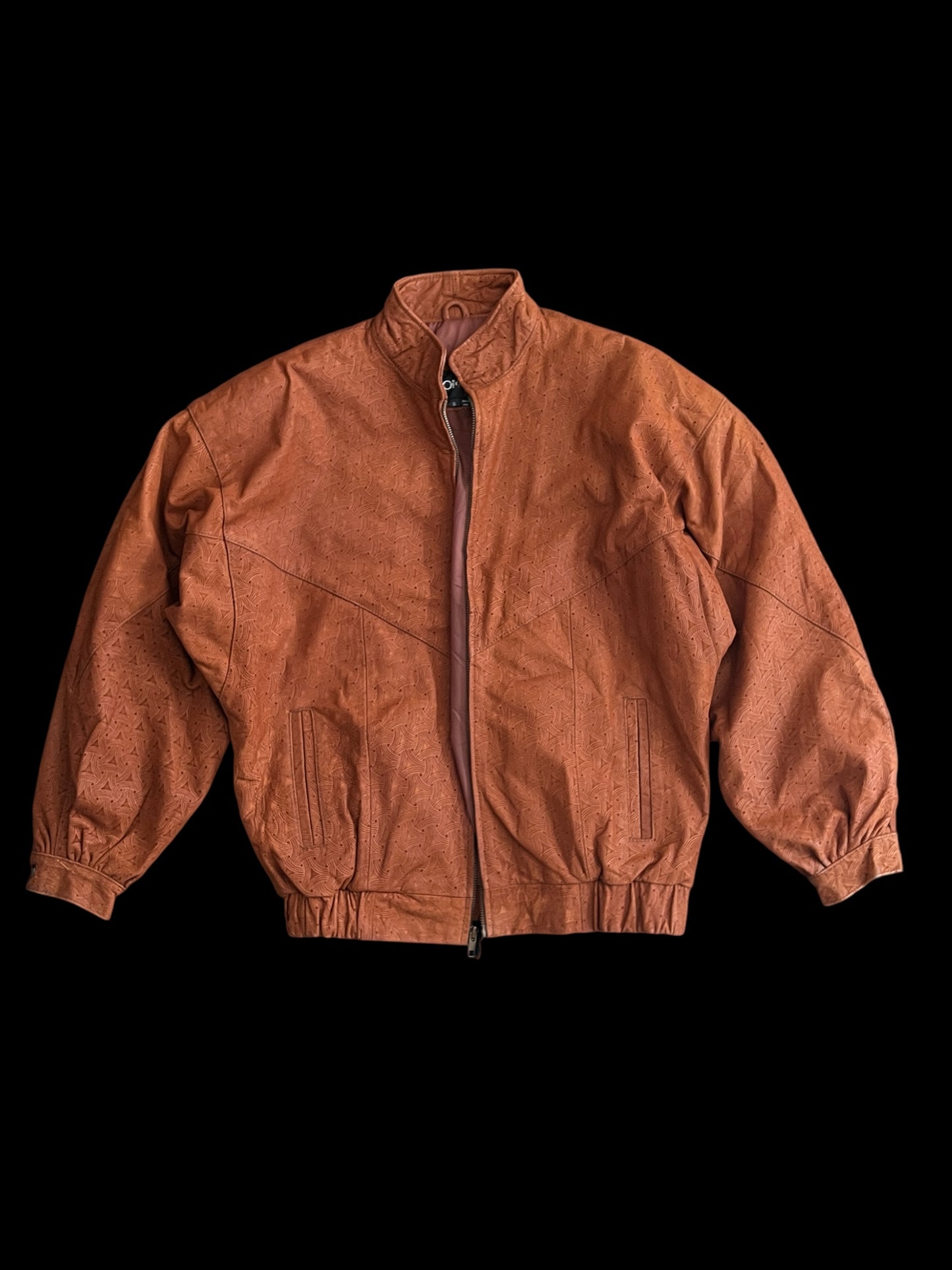 Bomber jacket de piel (S)