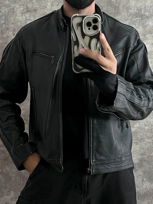 CHAMARRA DE CUERO VINTAGE (L)