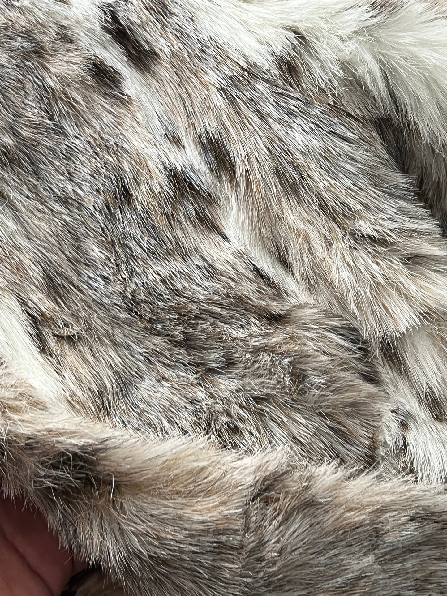 Abrigo faux fur talla S