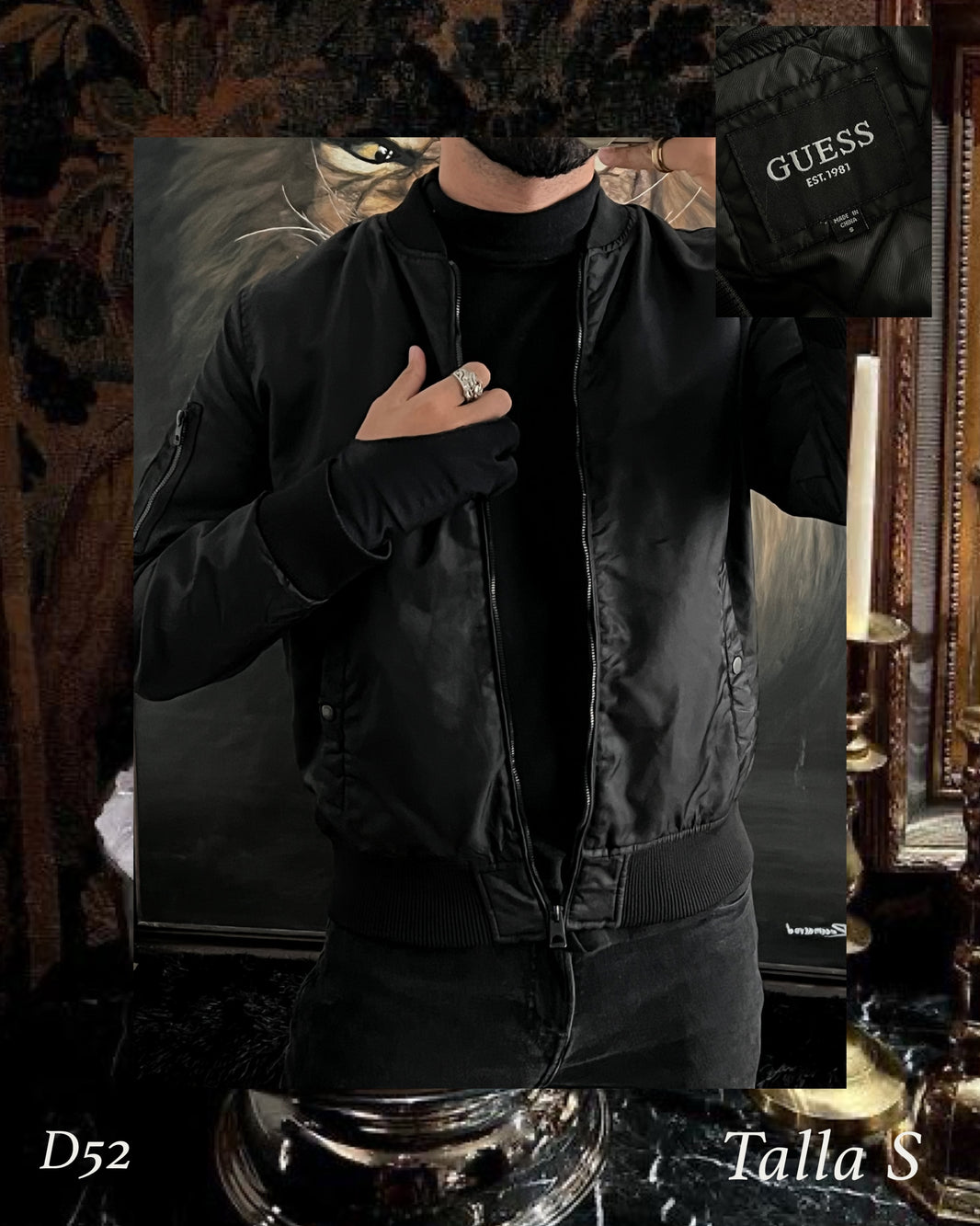 GUESS bomber jacket (S)