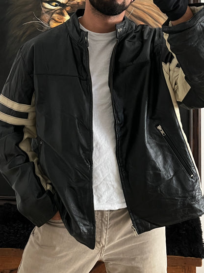 Leather jacket (XL)