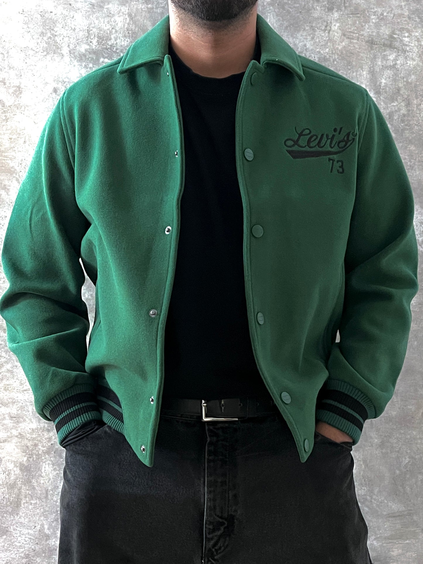 WOOL BOMBER JACKET LEVI'S (S)