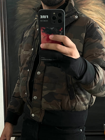 Bomber jacket camuflaje Talla S