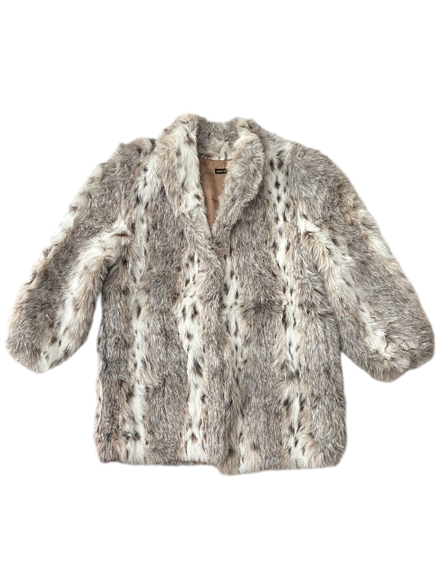 Abrigo faux fur talla S