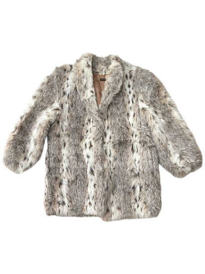 Abrigo faux fur talla S