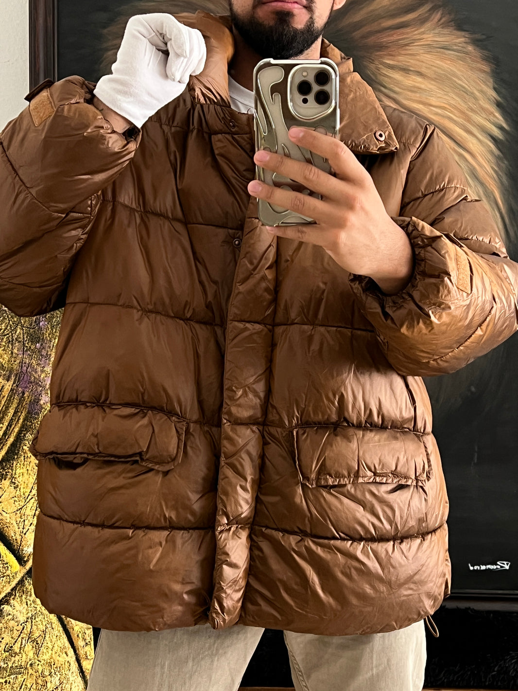 Puffer Acolchado H&M (M/L)